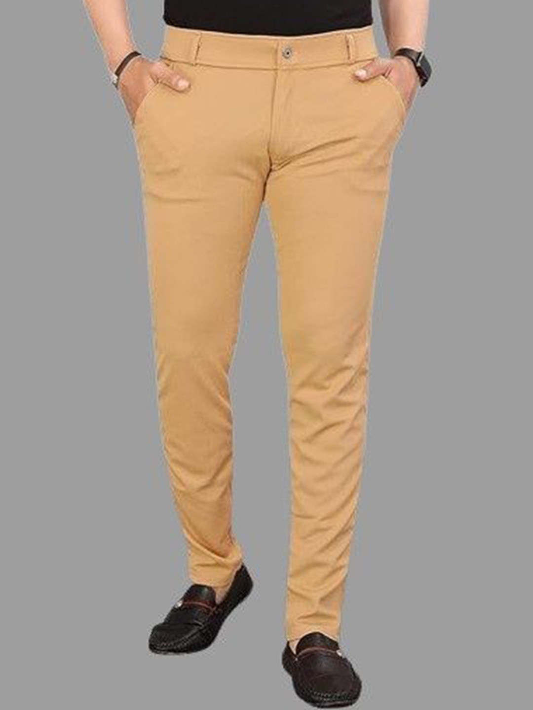 

ISUEL FAB Men Original Trousers, Gold