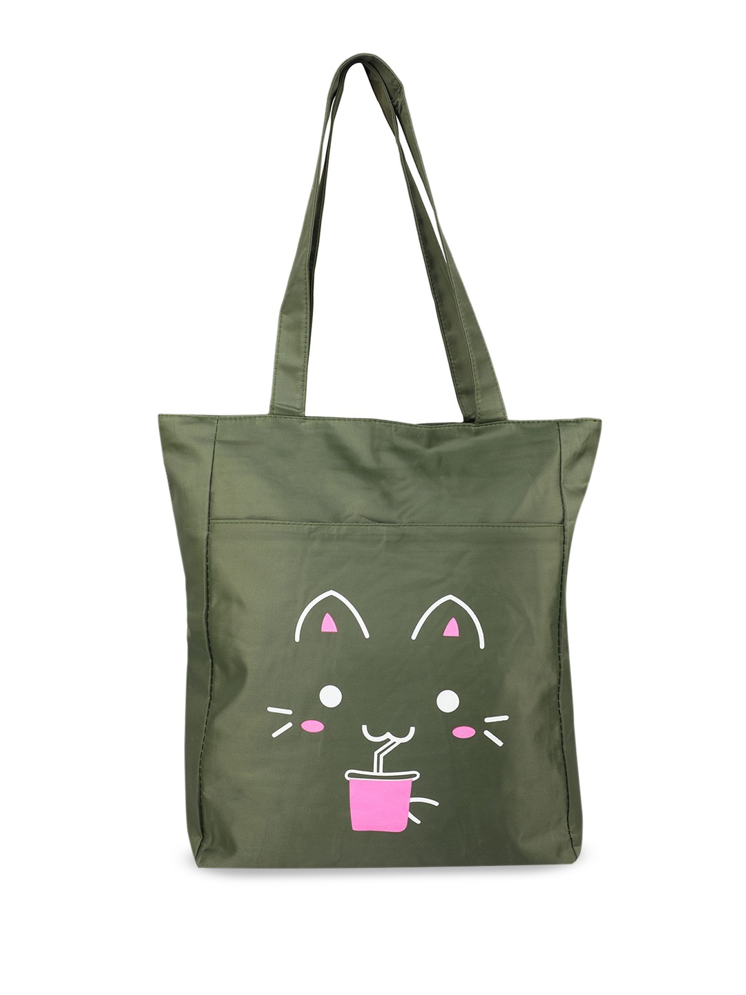 

BAGSWORKS Embellished Structured Shoulder Bag, Green