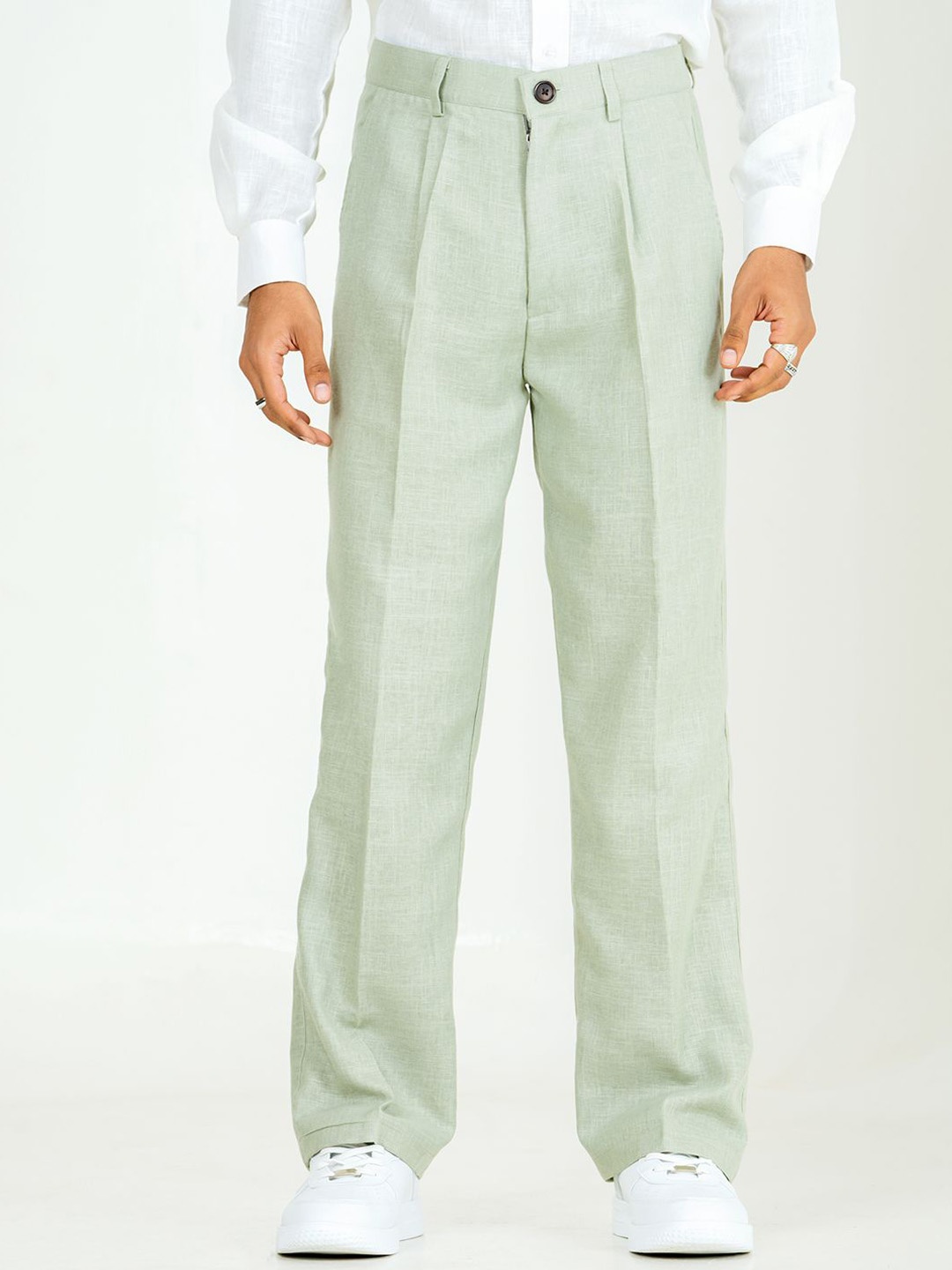 

Tistabene Men Relaxed Trousers, Green