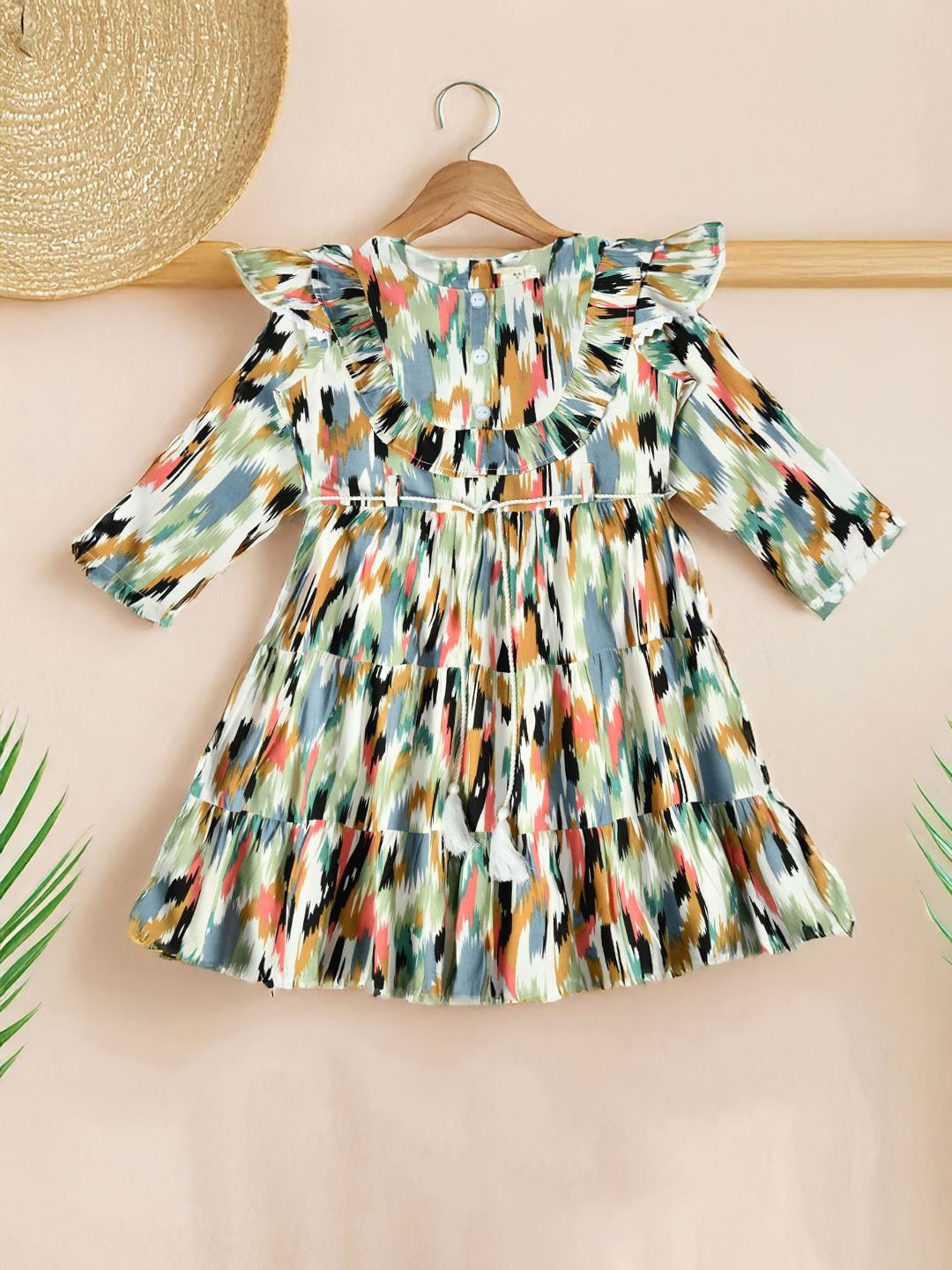 

Bella Moda Fit & Flare Dress, Multi