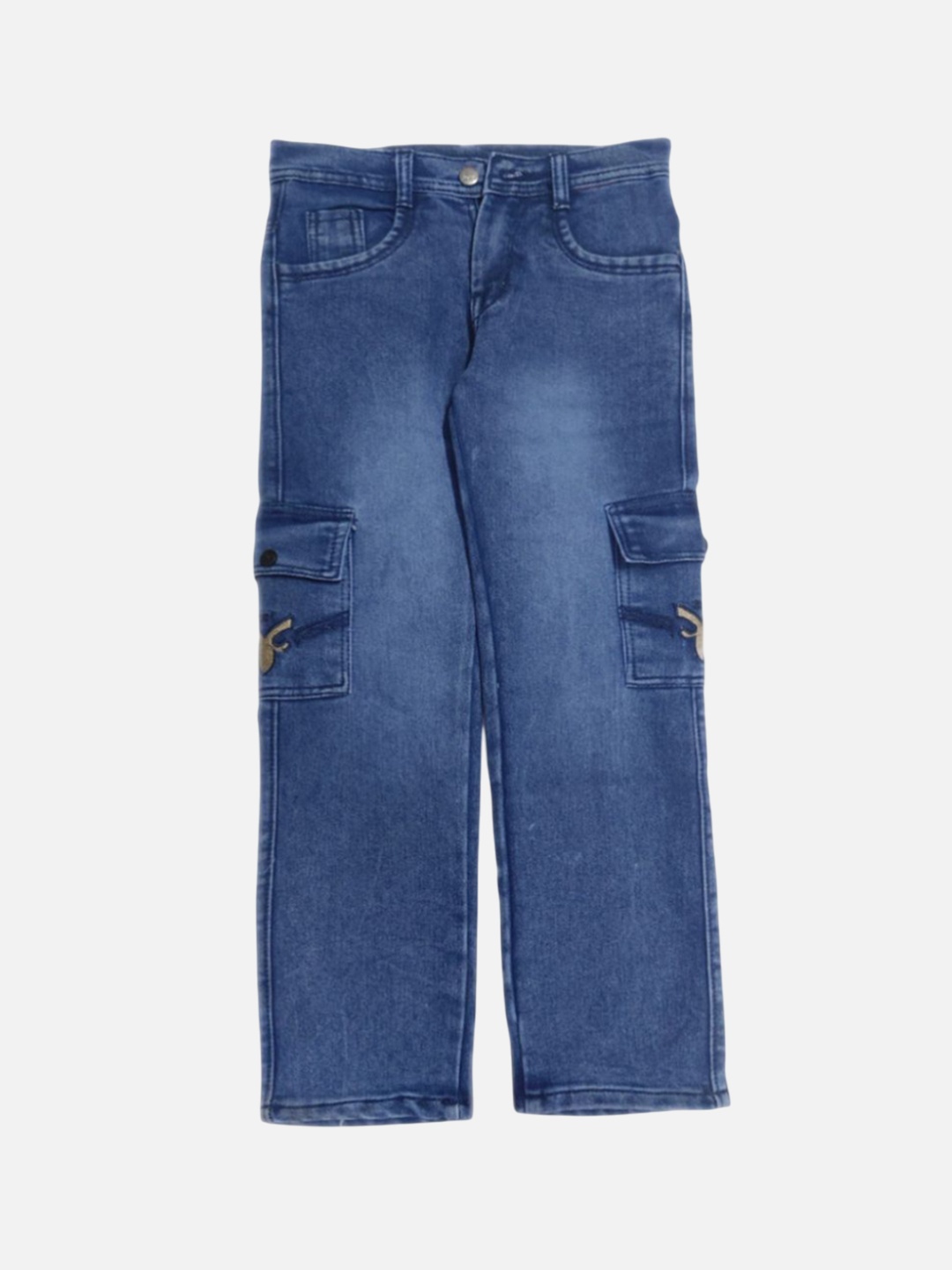 

Killer Boys Low Distress Light Fade Jeans, Blue