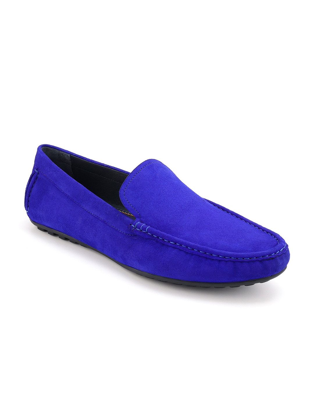 

Egle Men Leather Formal Loafers, Blue