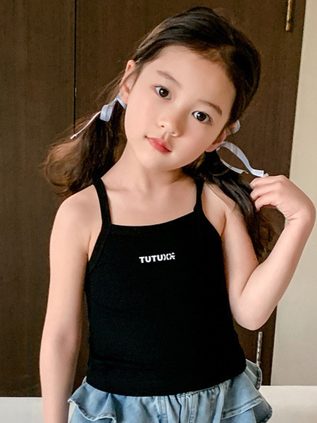 

LULU & SKY Top, Black