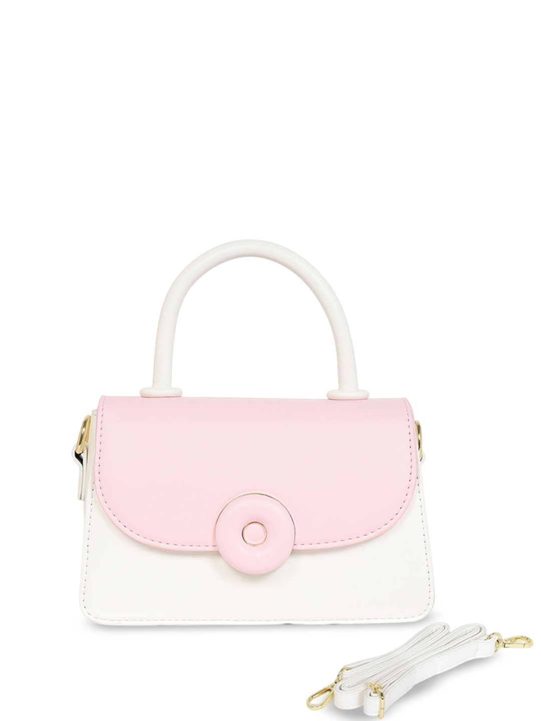 

Pramadda Pure Luxury PU Sling Bag, Pink