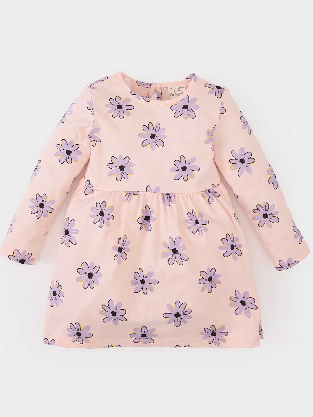 

DeFacto Floral Print A-Line Dress, Na