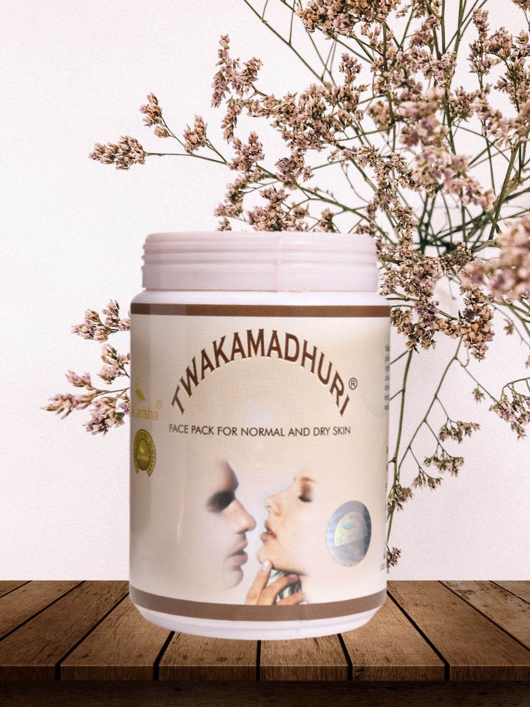 

AKANSHA HAIR & SKIN CARE HERBAL UNIT PVT LTD Twakamadhuri Powder Face Pack - 100 g, Brown