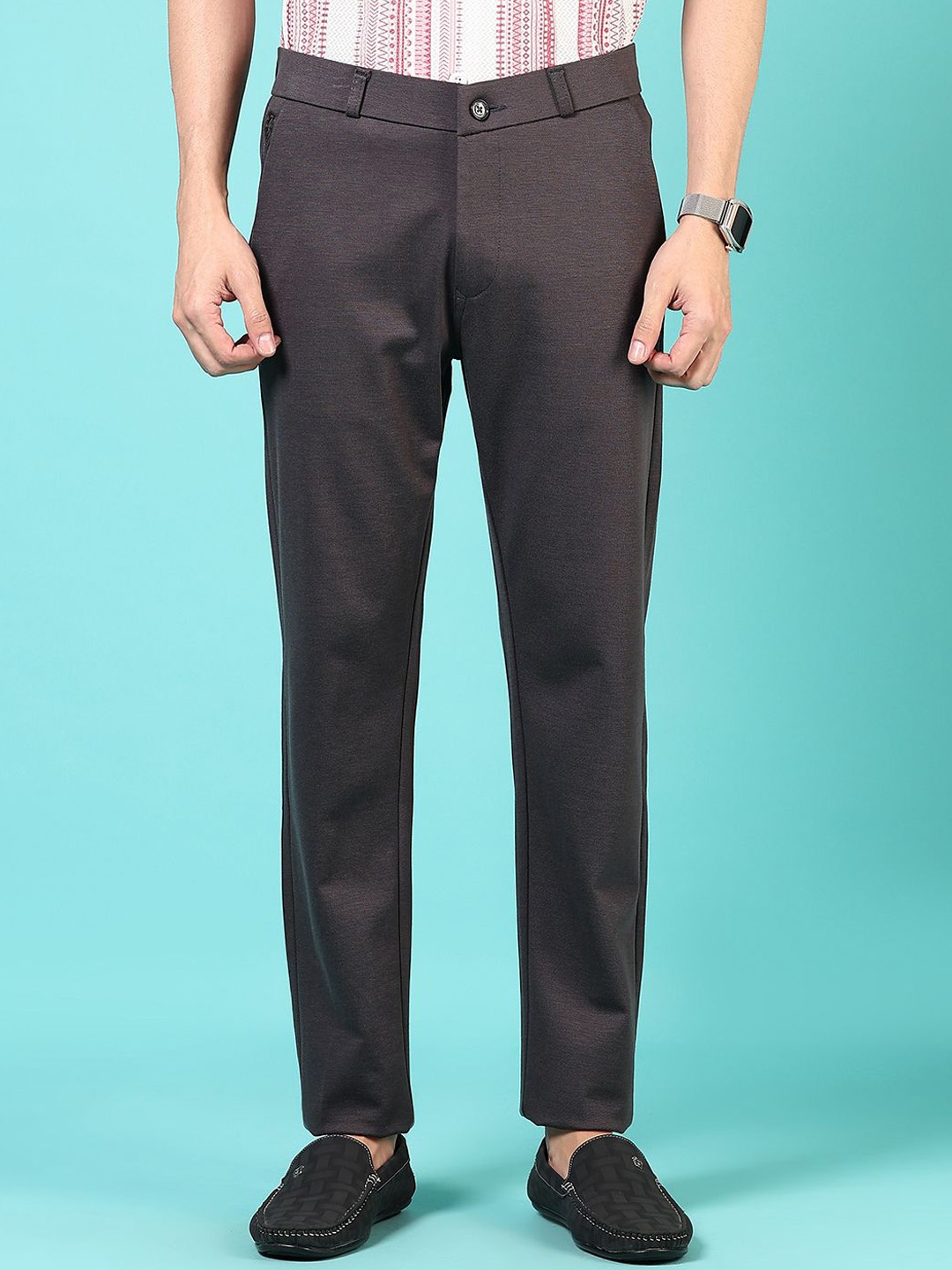 

V-Mart Men Chinos Trousers, Grey