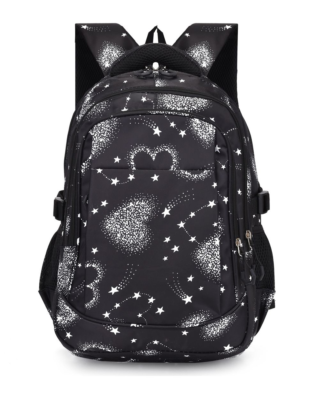 

Tinytot Women Graphic Backpack, Black