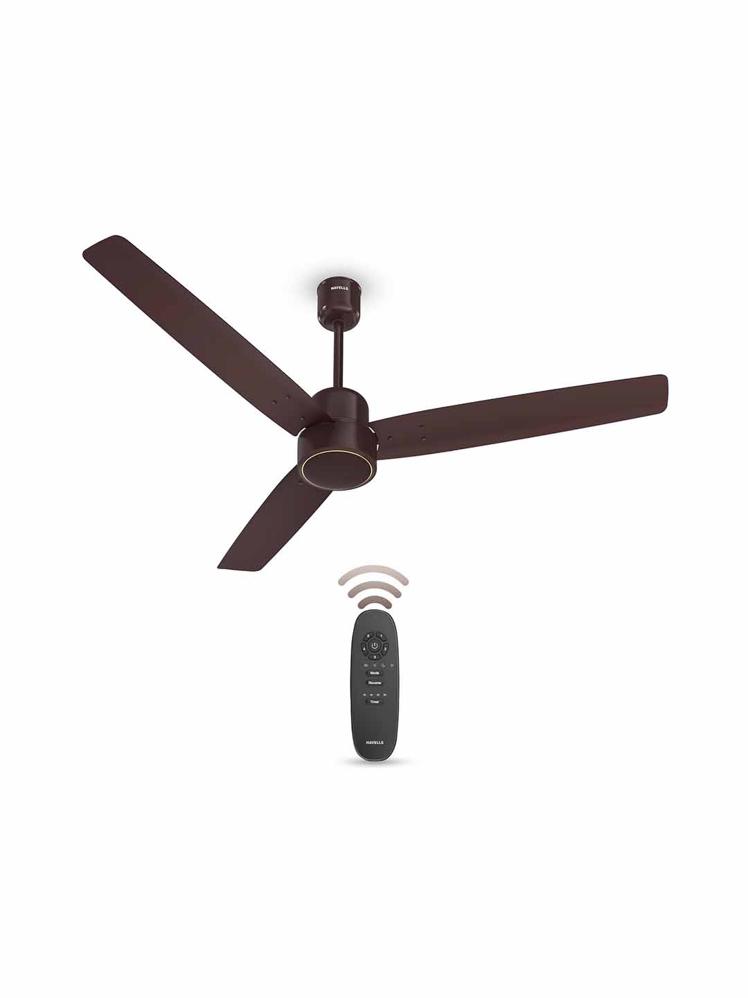 

Havells FAB BLDC Brown 1200 mm FAB BLDC Remote Controlled 3 Blades Ceiling Fan
