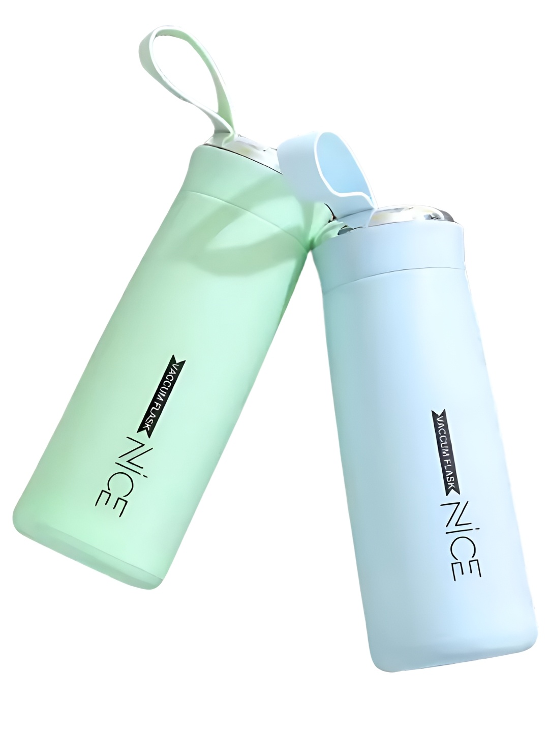 

WELOUR Blue Single Glass Water Bottle