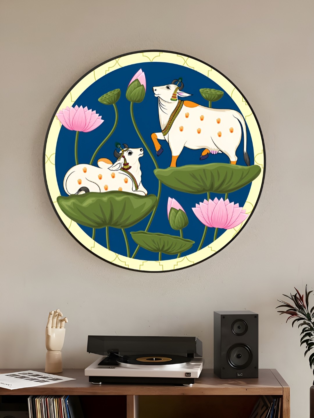 

Myntra Elegant Homes Blue & Green 1 Piece Wood Birds and Animals Wall Paintings