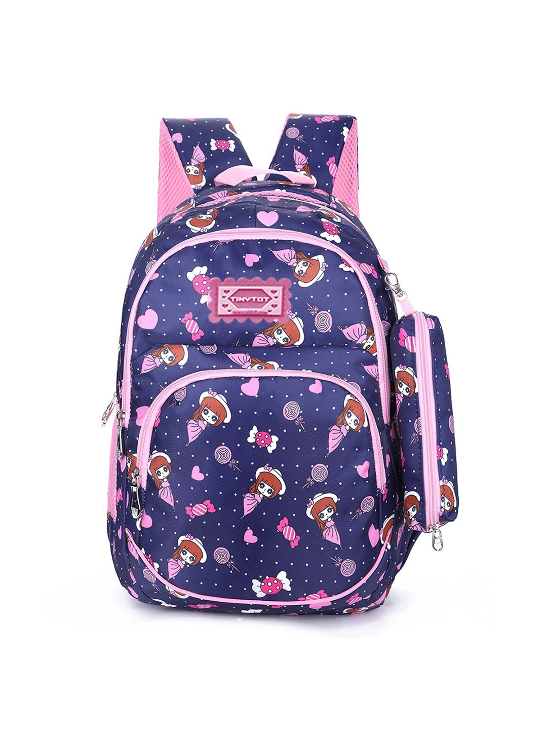 

Tinytot Women Backpack, Navy blue