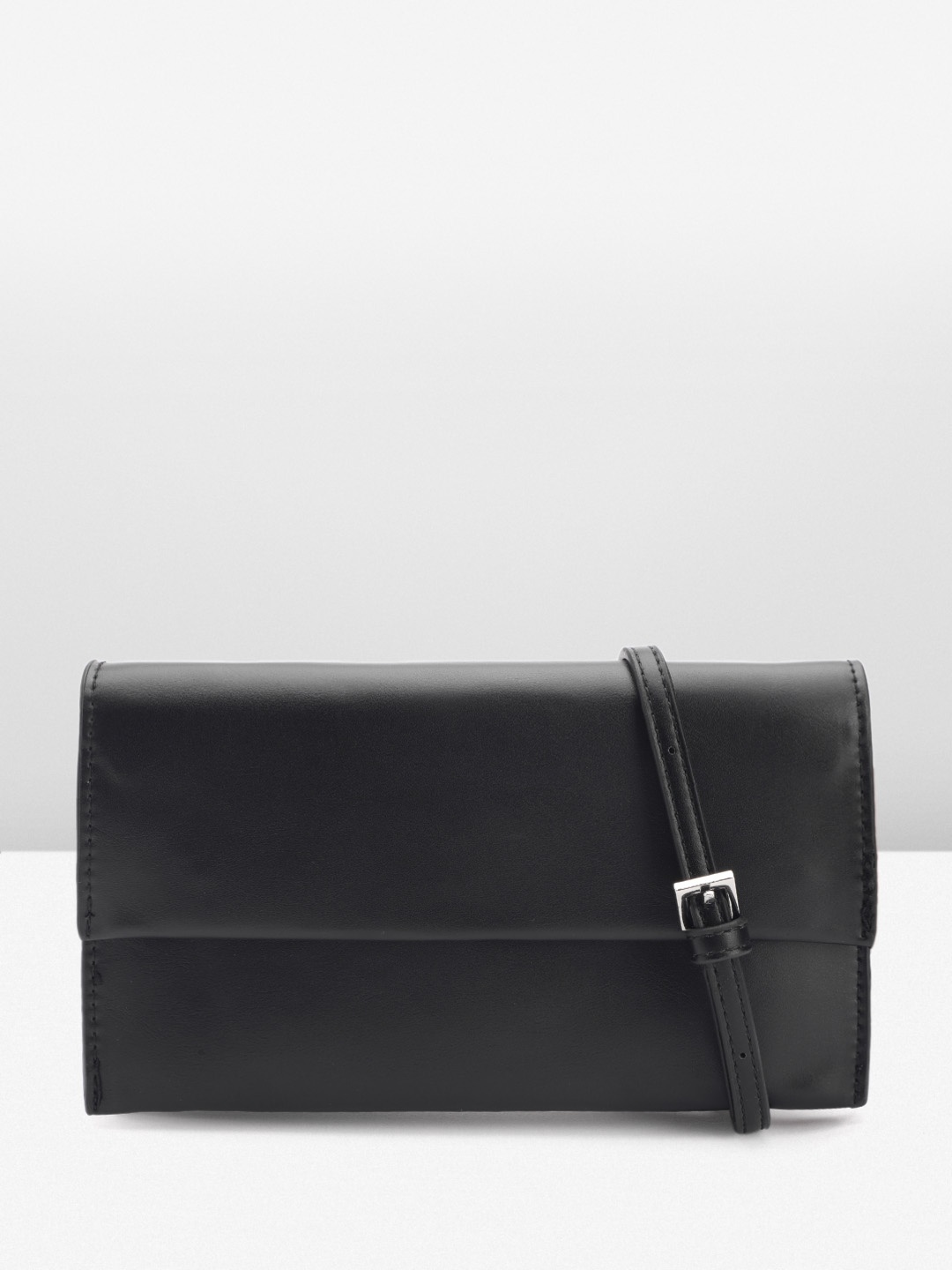 

MANGO Crossbody Sling Bag, Black
