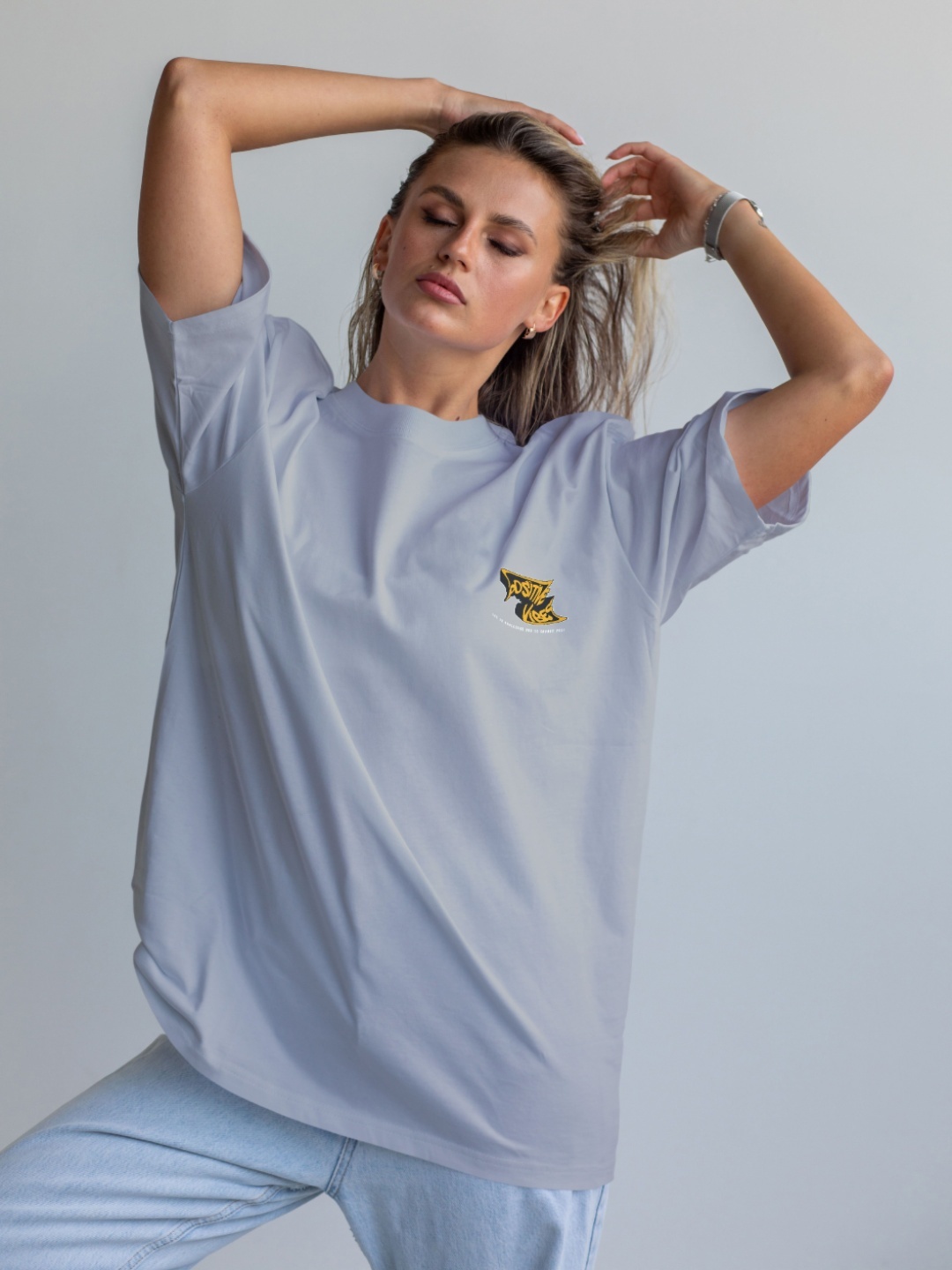 

Moda Rapido Women Applique T-shirt, Grey