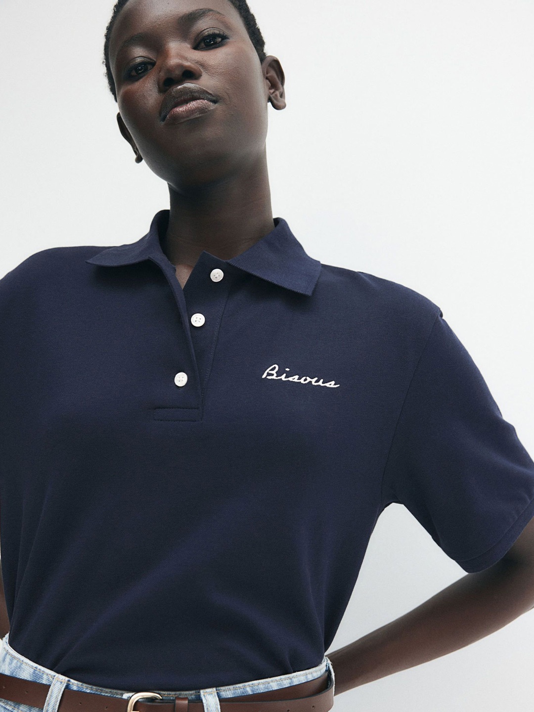 

H&M Polo Shirt, Blue
