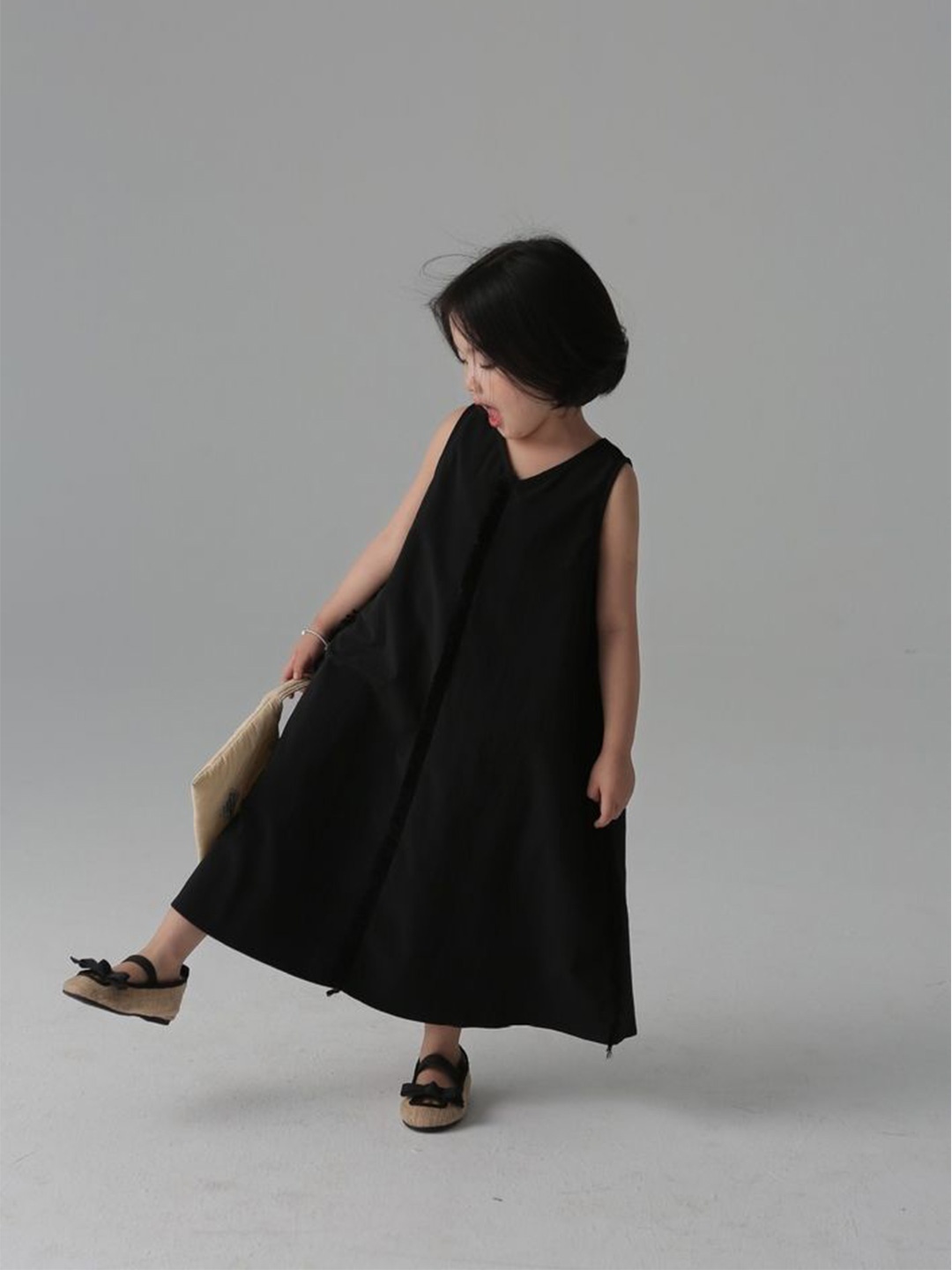 

LULU & SKY A-Line Dress, Black