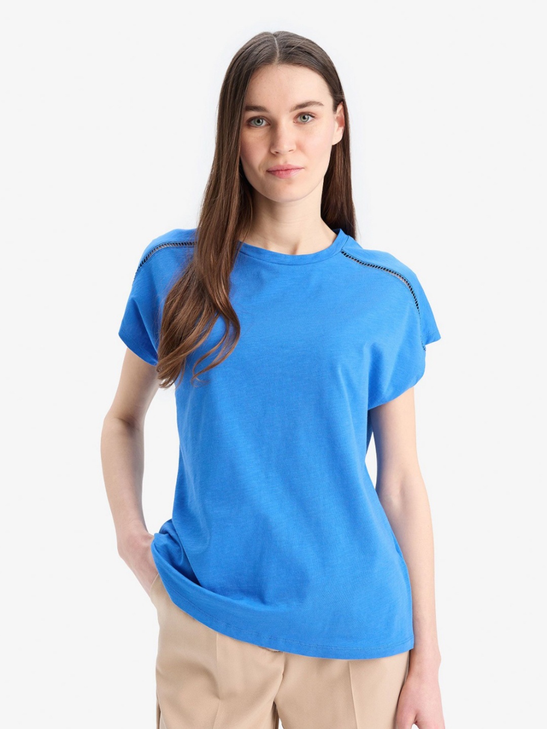 

DeFacto Women Pockets T-shirt, Na