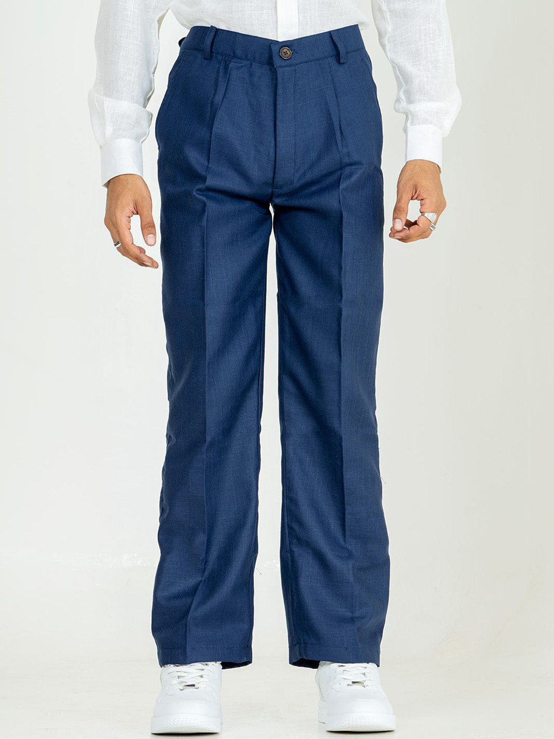 

Tistabene Men Relaxed Trousers, Navy blue