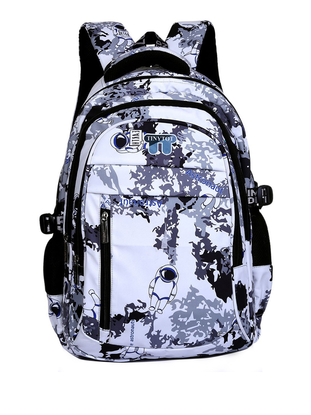 

Tinytot Women Graphic Backpack, Black