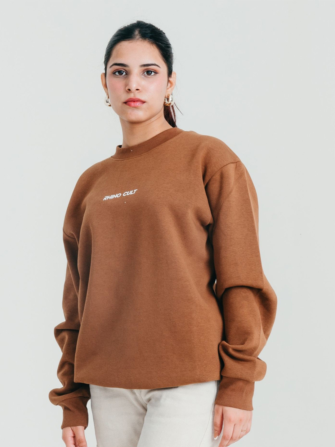 

RHINO CULT Women Sweatshirt, Brown