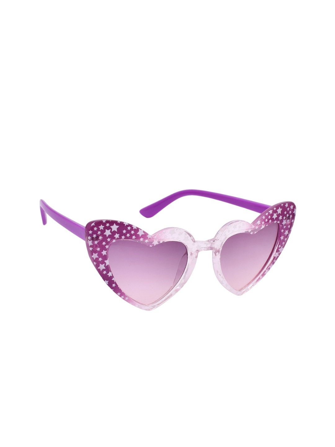 

SHOP FRENZY Unisex Kids Cateye Sunglasses with UV Protected Lens, Violet