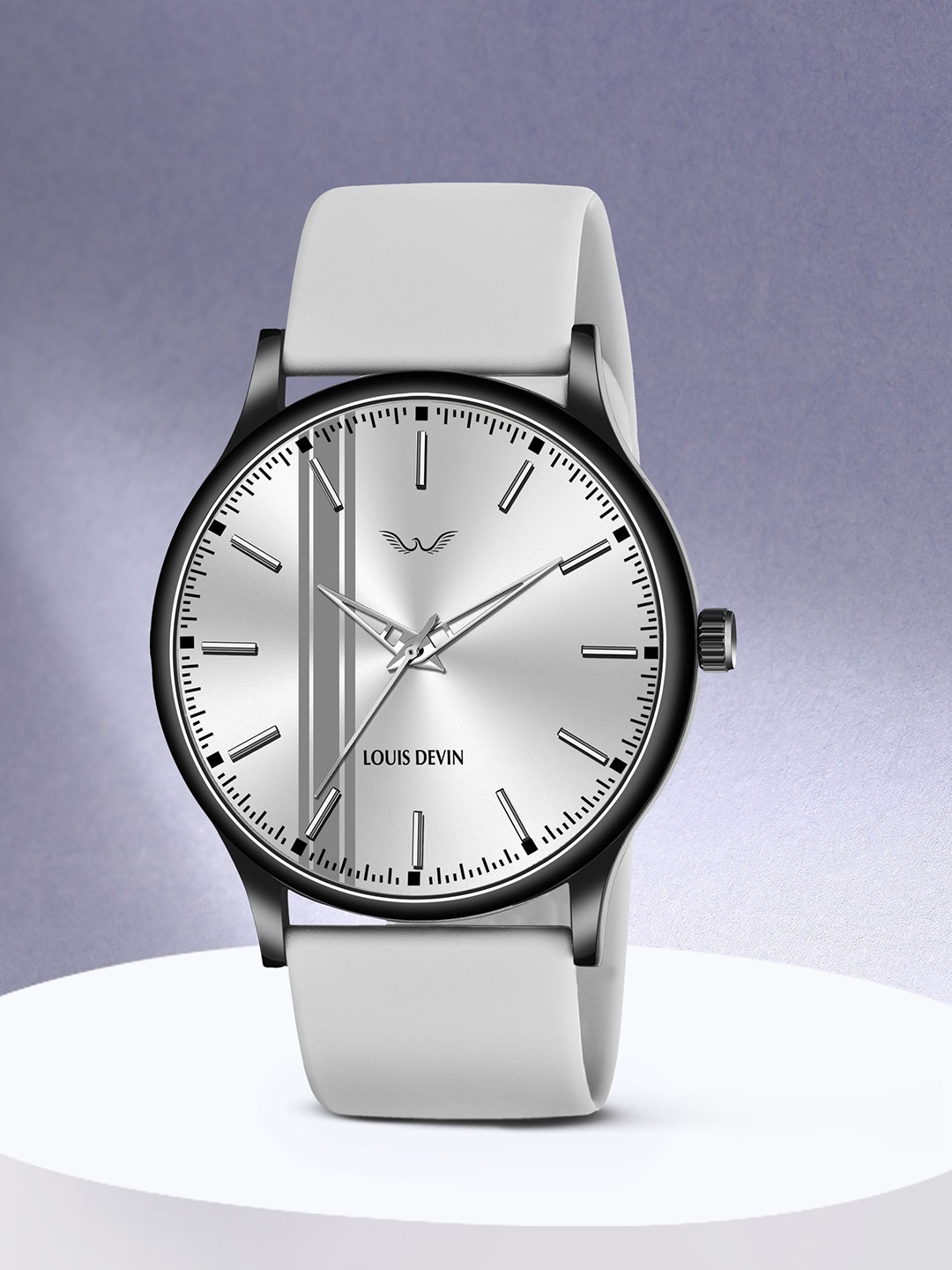 

LOUIS DEVIN Men Brass Embellished Dial & Straps Analogue Watch LD-BK054-GREY_NEW