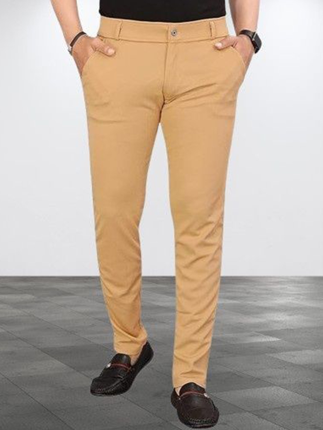 

ISUEL FAB Men Original Trousers, Gold