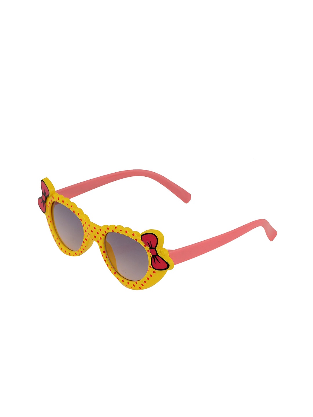 

SHOP FRENZY Unisex Kids Cateye Sunglasses with UV Protected Lens, Black
