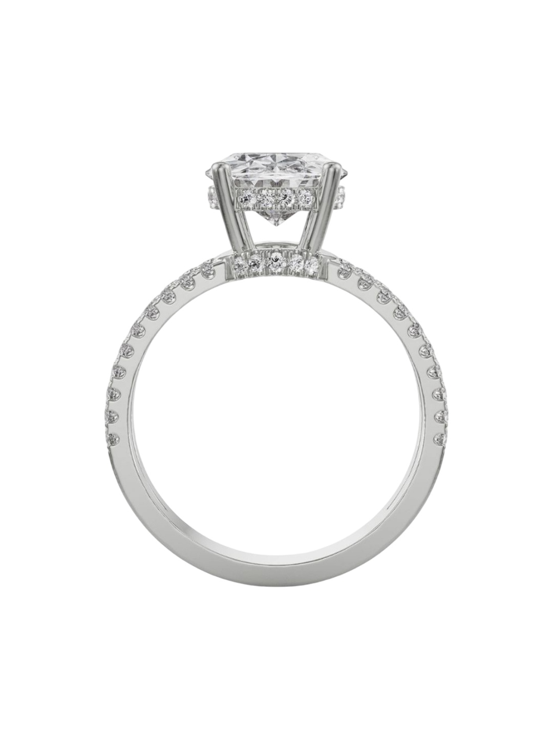 

Emori Mishka Diamond Ring, Silver