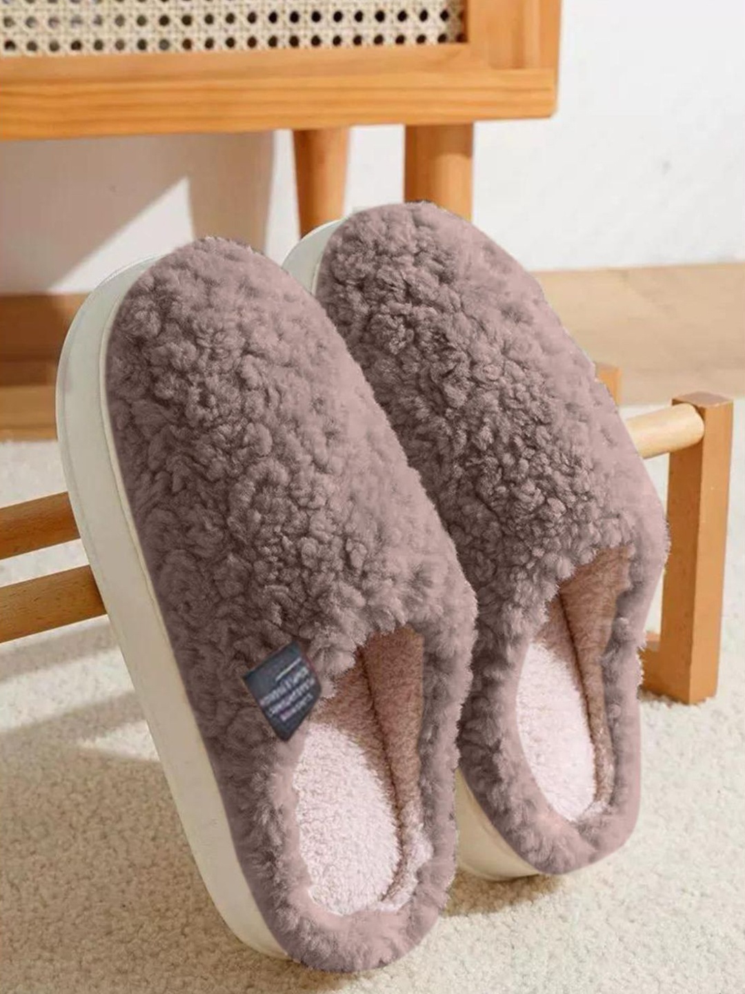

Mast & Harbour Men Room Slippers, Brown