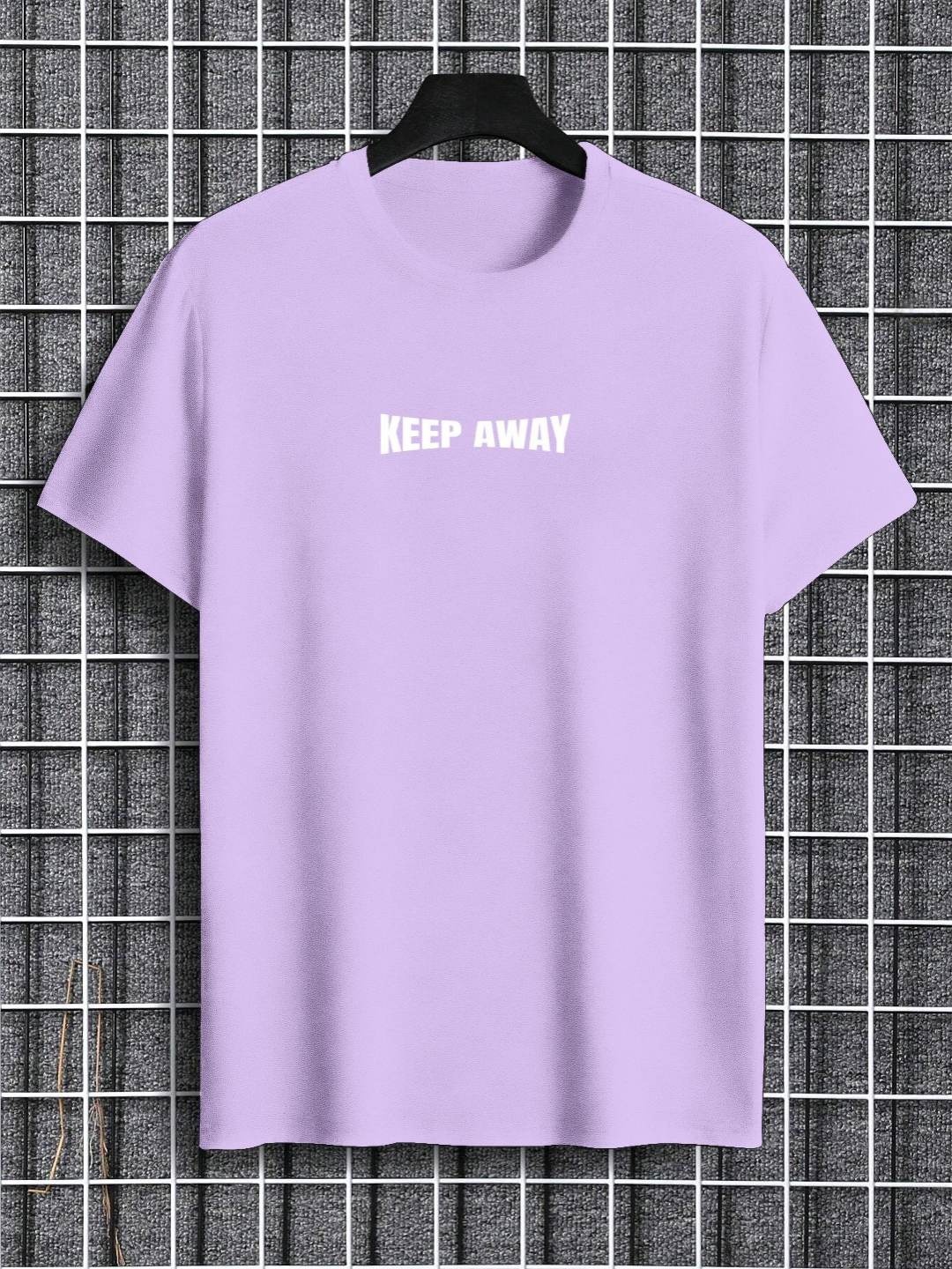 

TOGS & TERRE Women Typography Printed Organic Cotton T-shirt, Lavender