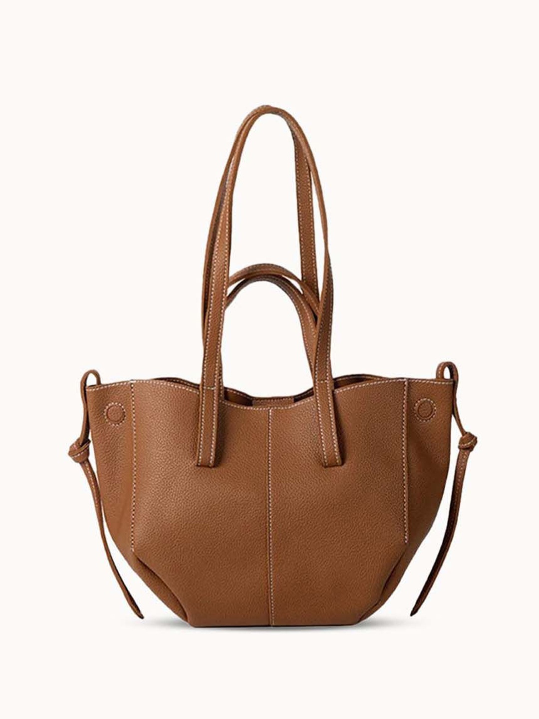 

CARRY CITY Shopper Handheld Bag, Tan