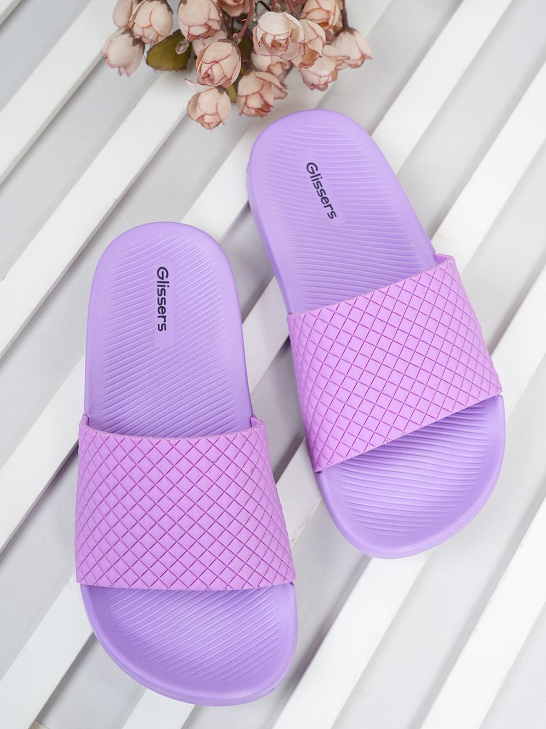 

GLISSERS Women Sliders, Lavender