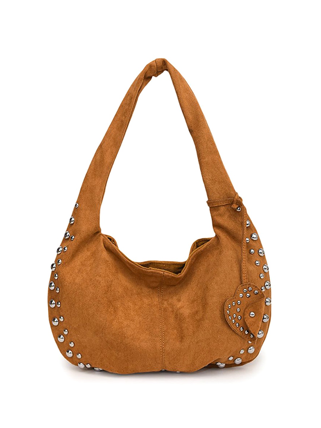 

StyleCast x Revolte PU Half Moon Hobo Bag, Brown