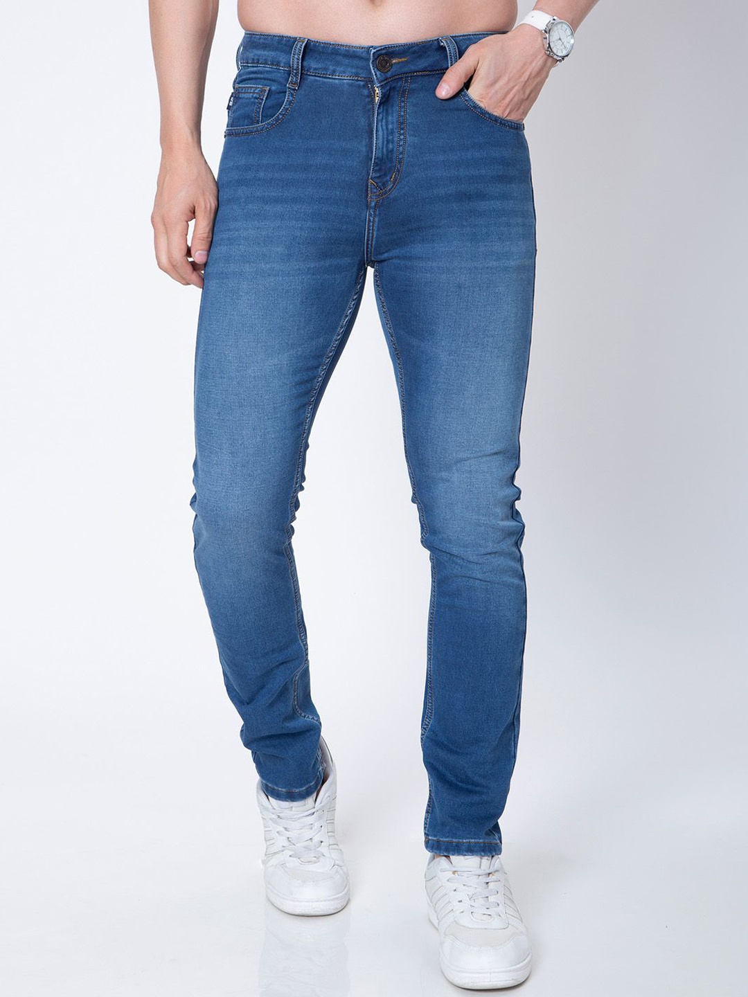 

Sparky Men Slim Fit Light Fade Jeans, Blue
