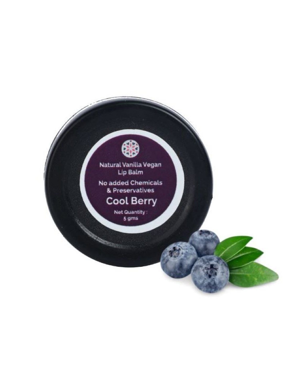

Chilife Natural Vegan Vitamin E Lip Balm -Cool Berry- 5g, Purple