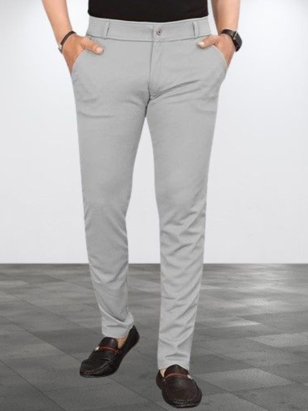 

ISUEL FAB Men Original Trousers, Grey