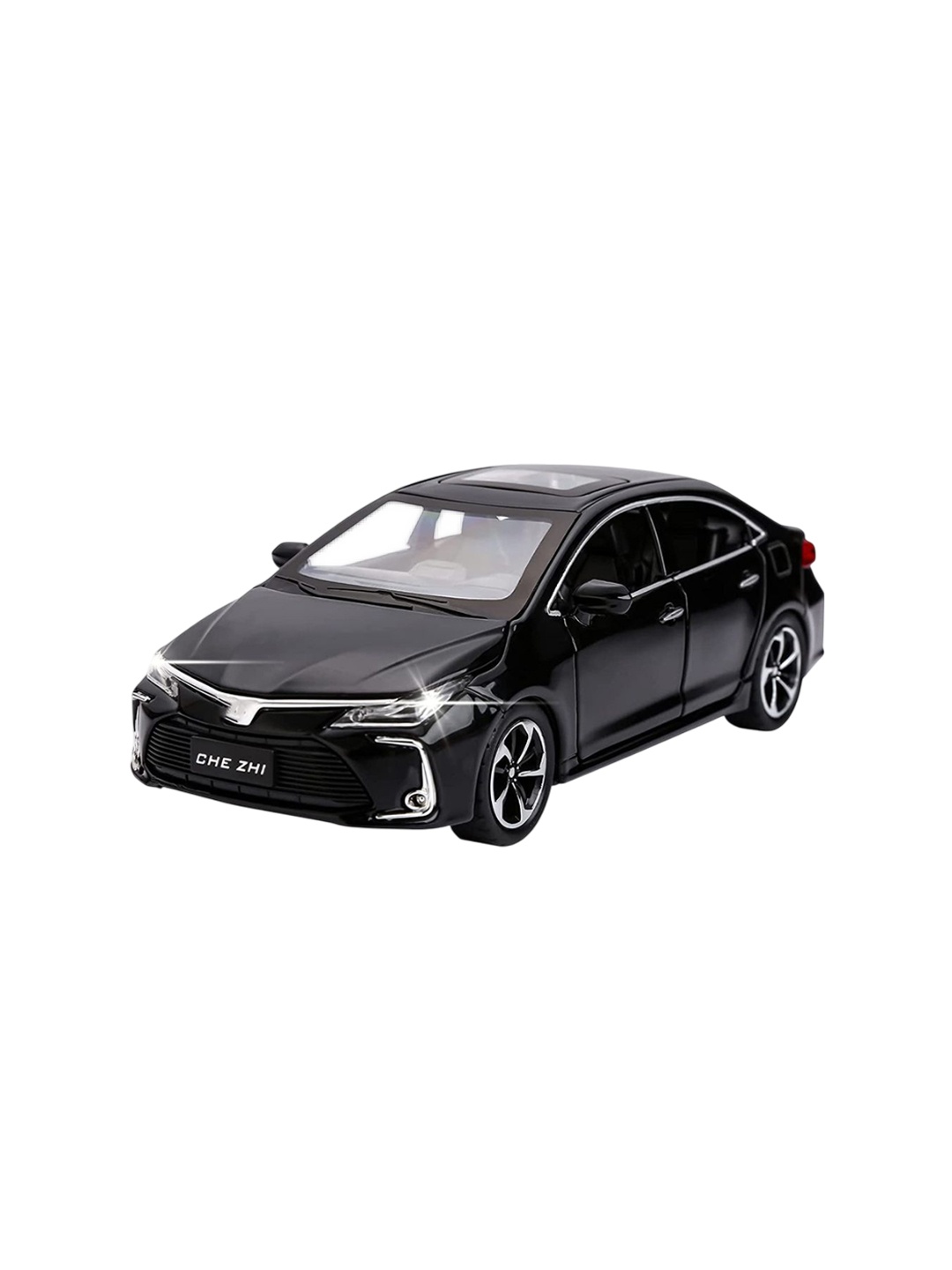 

DEZICON 1:32 Scale Model Pull Back Car, Black