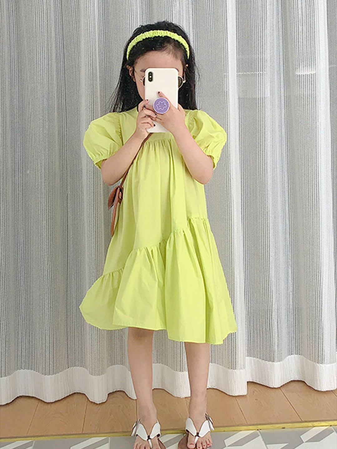 

LULU & SKY A-Line Dress, Green