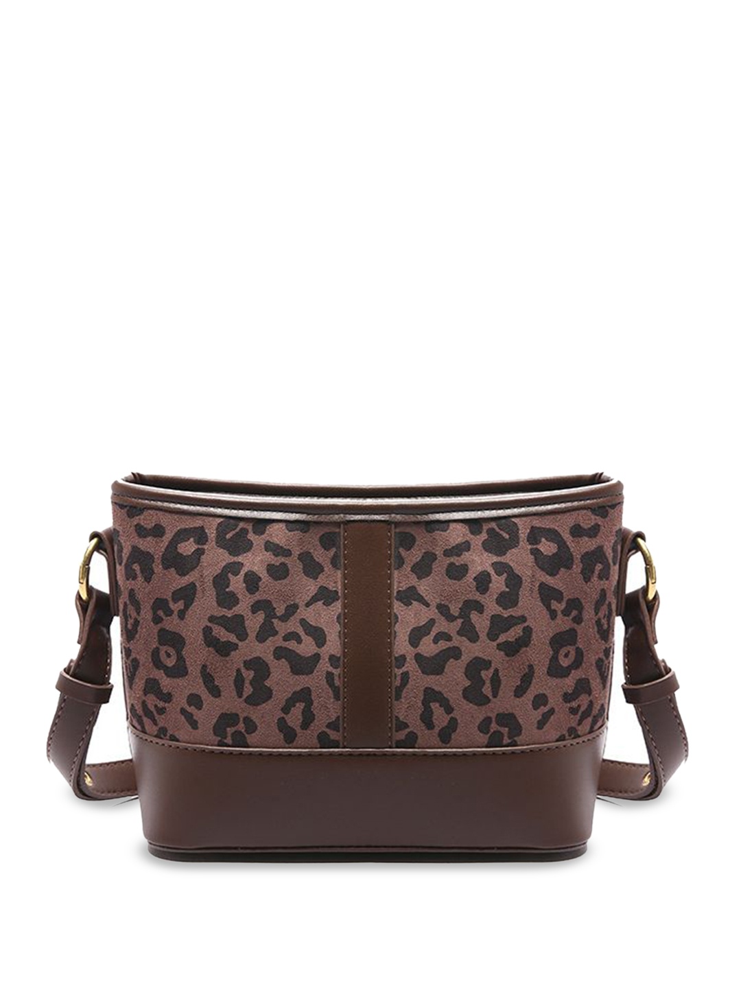 

StyleCast x Revolte PU Bucket Shoulder Bag, Coffee brown
