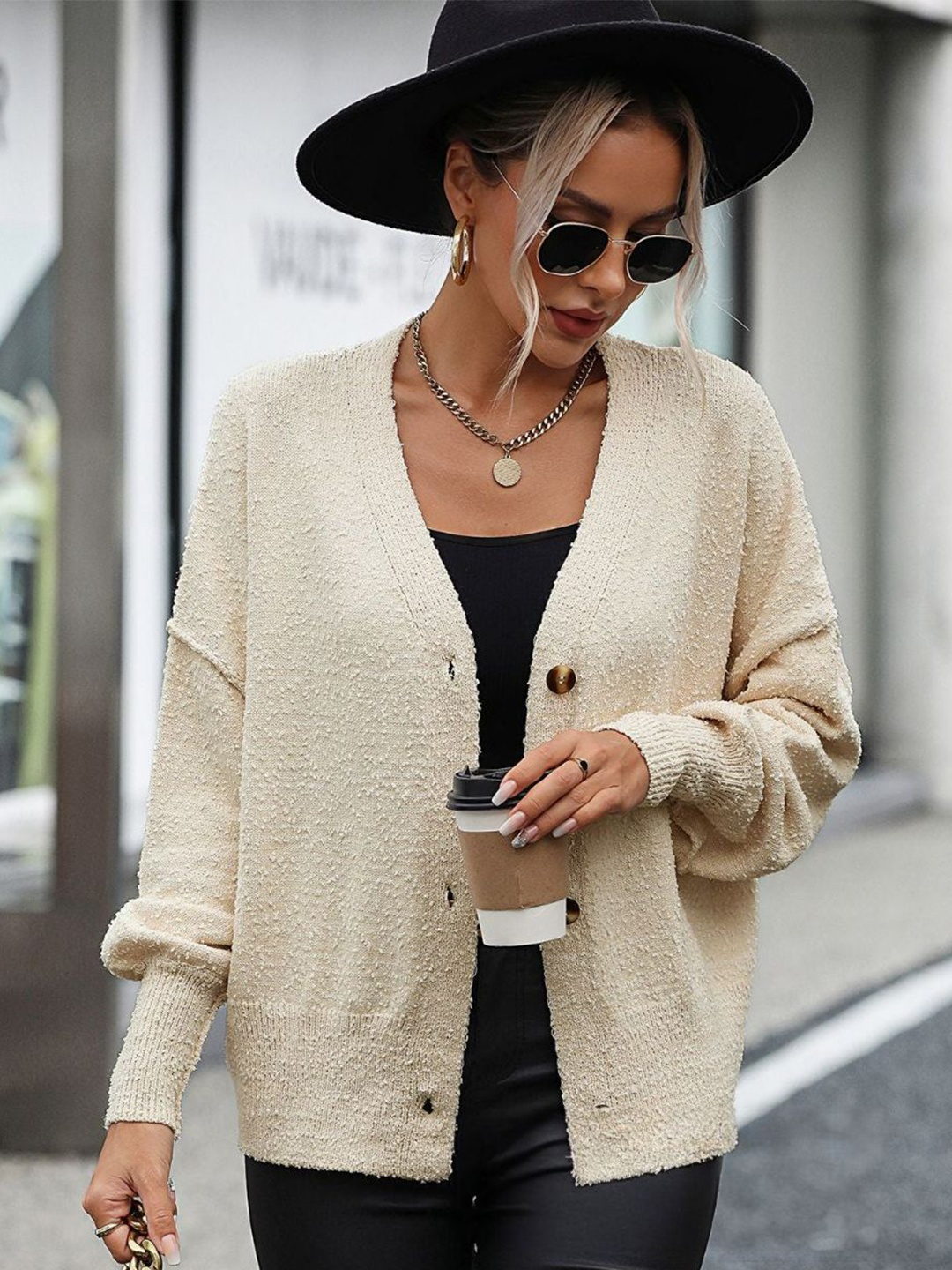 

Oh Rare Women Cardigan, Beige
