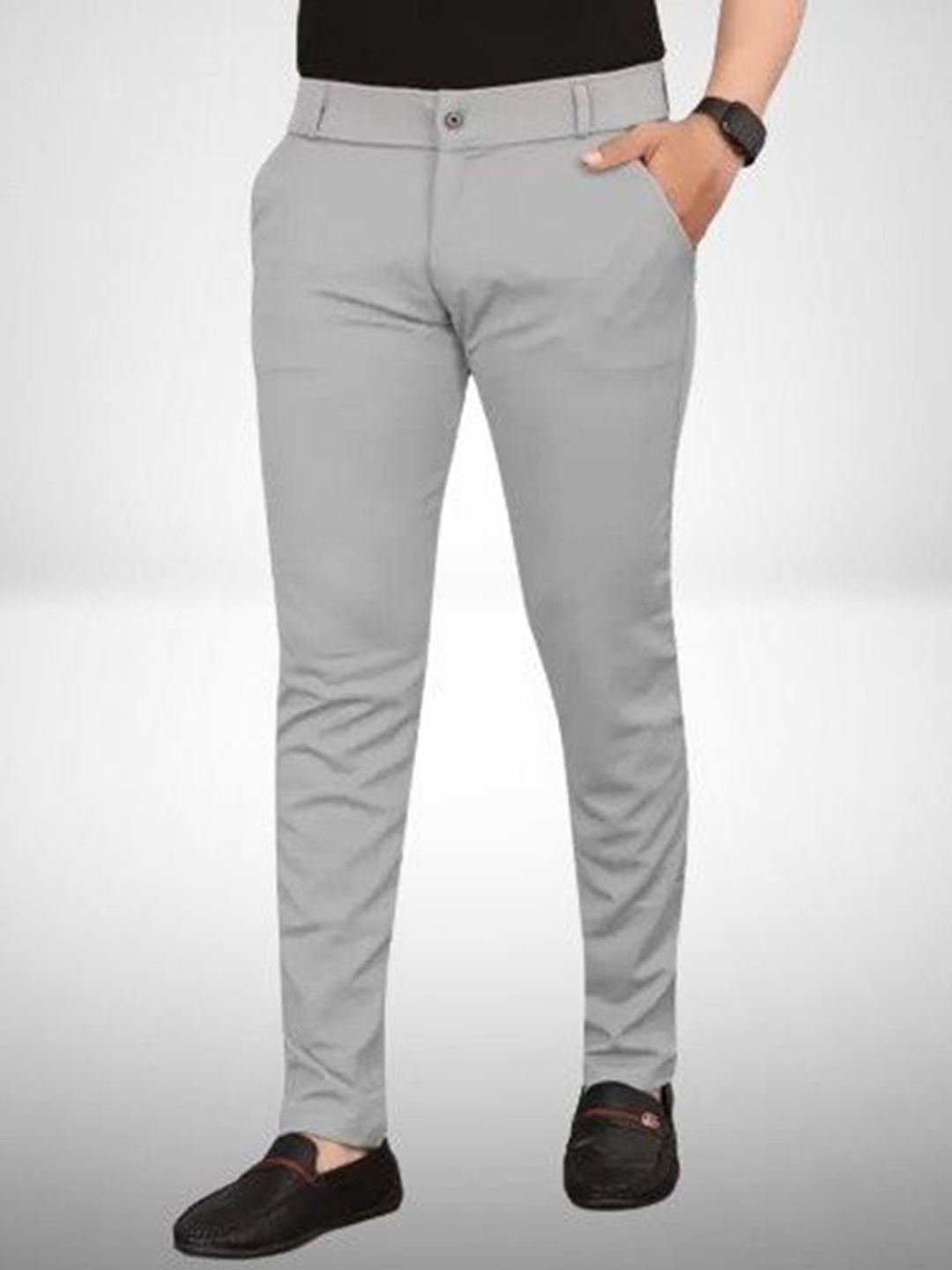 

ISUEL FAB Men Original Trousers, Grey