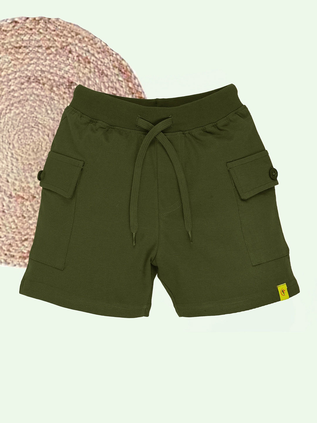 

KiddoPanti Boys Cargo Shorts, Green