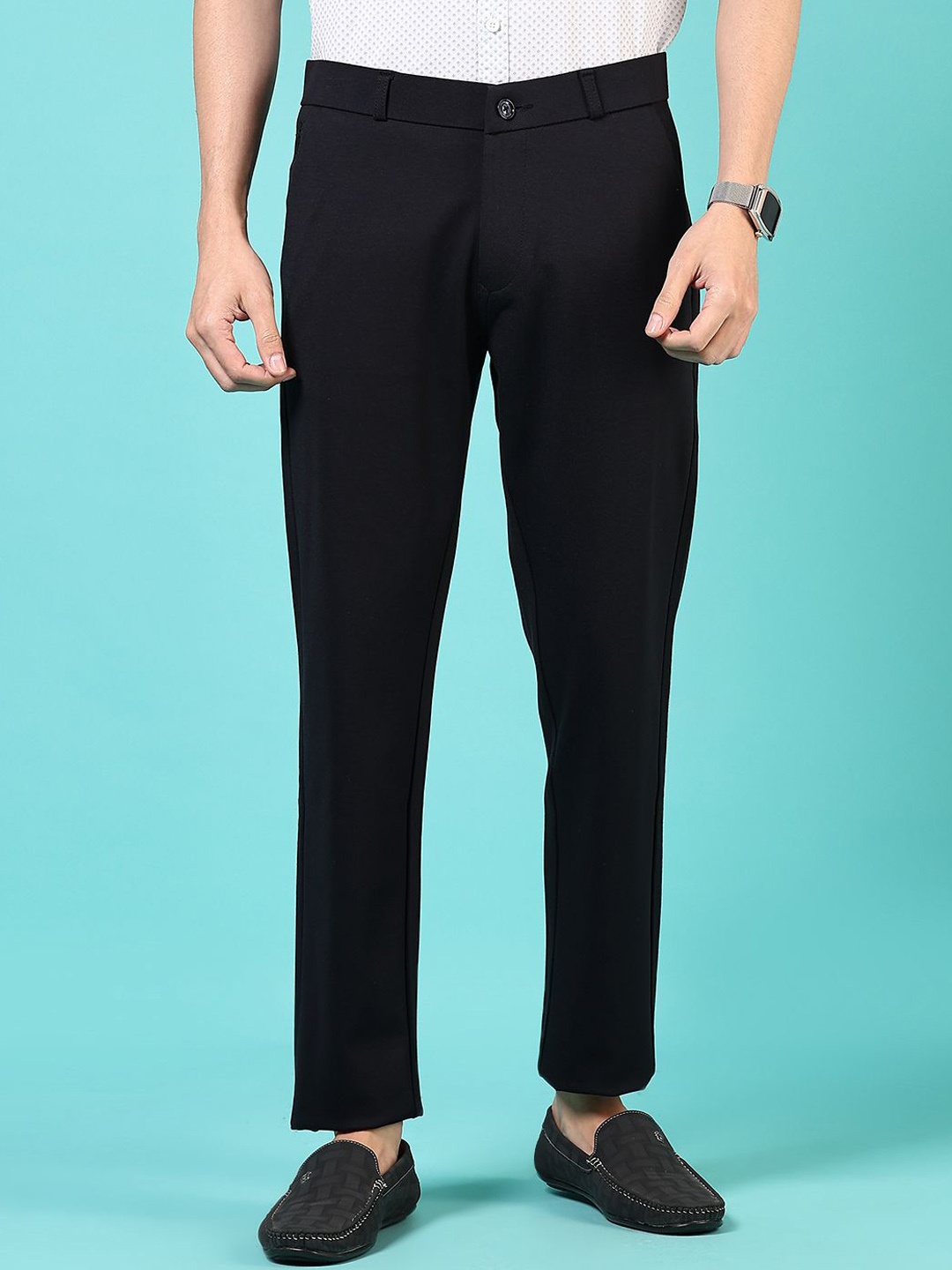 

V-Mart Men Chinos Trousers, Navy blue