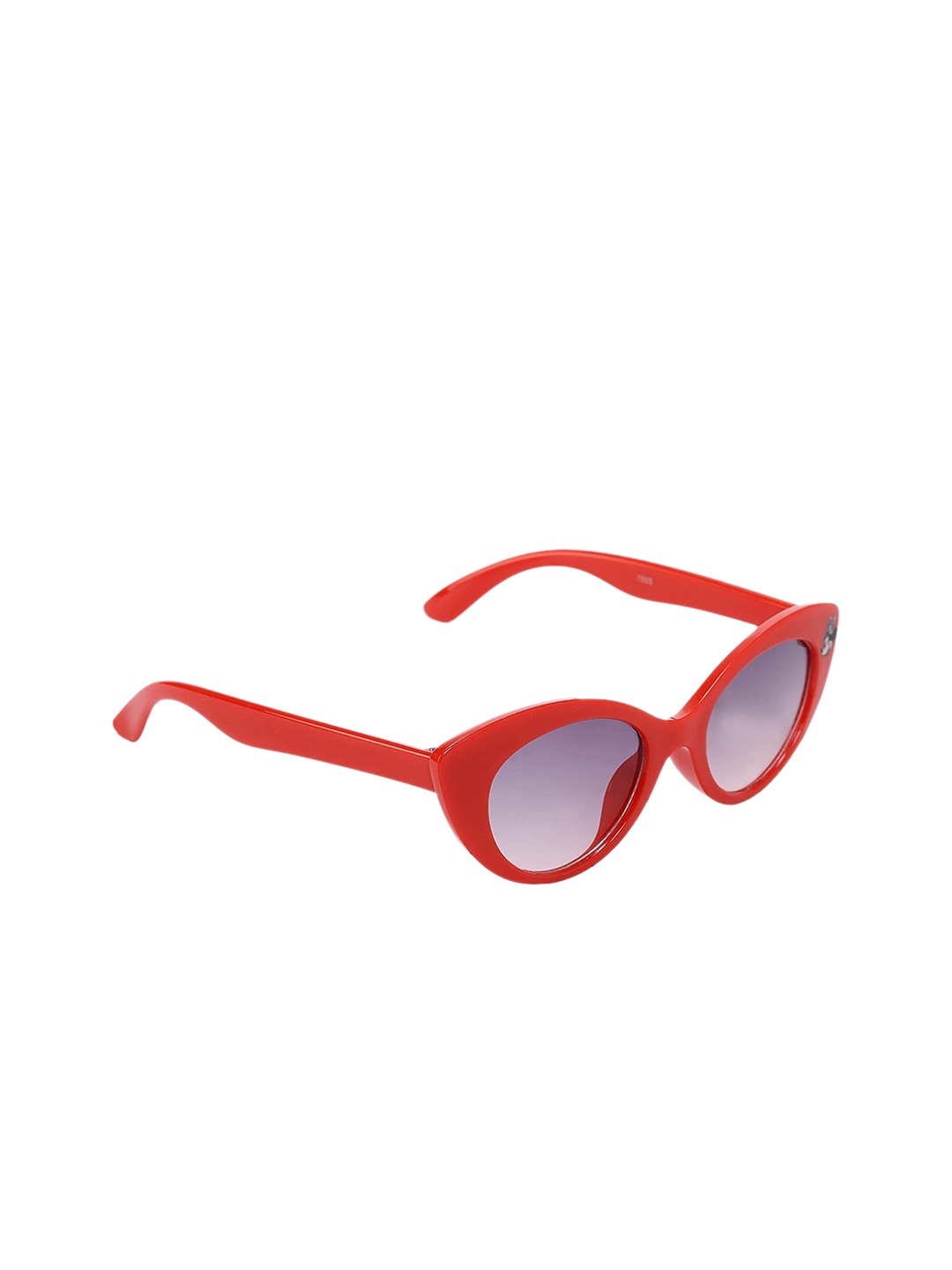 

SHOP FRENZY Unisex Kids Cateye Sunglasses with UV Protected Lens, Red