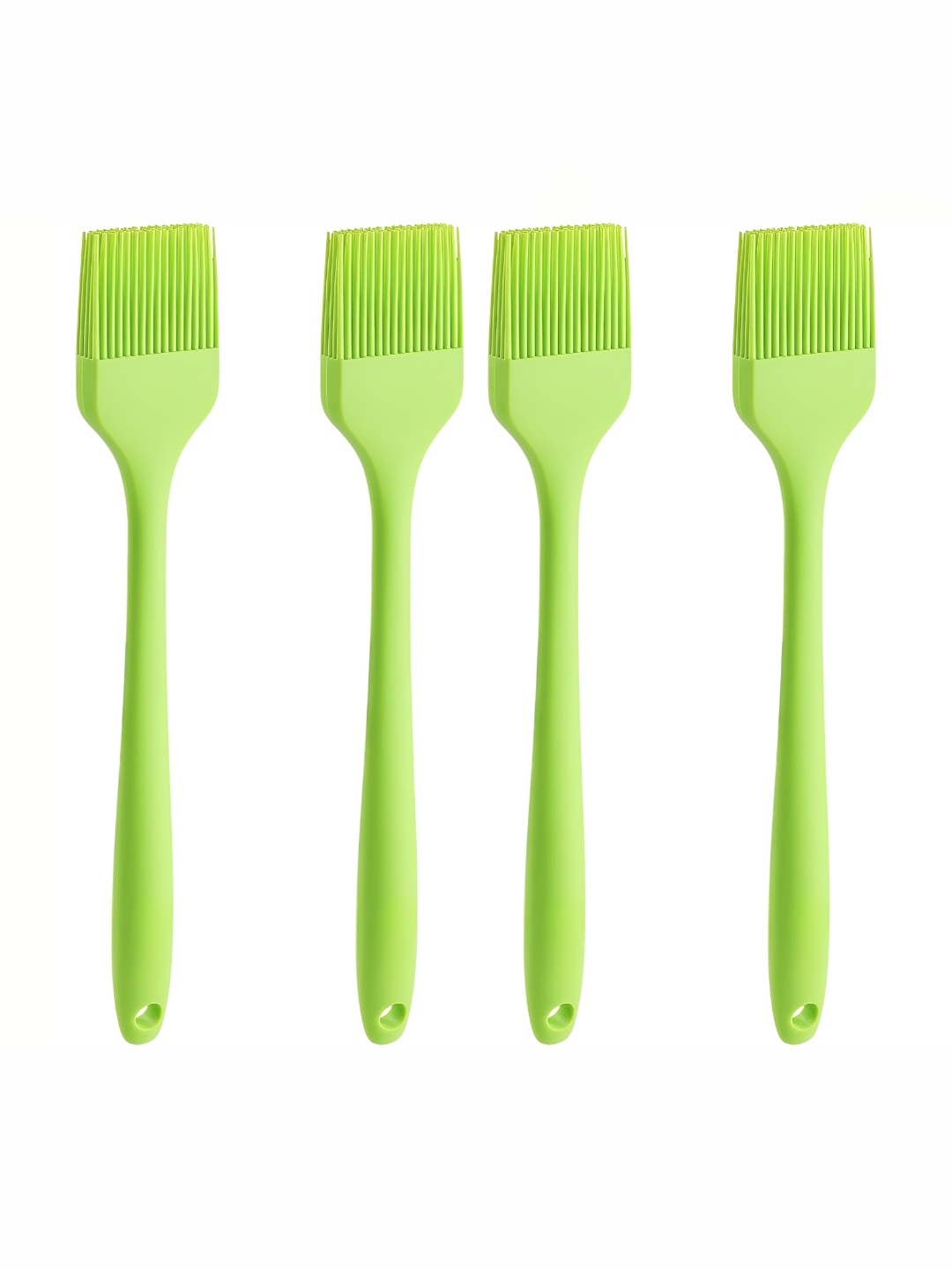 

We3 Set Of 4 Green Silicon Pastry Brush
