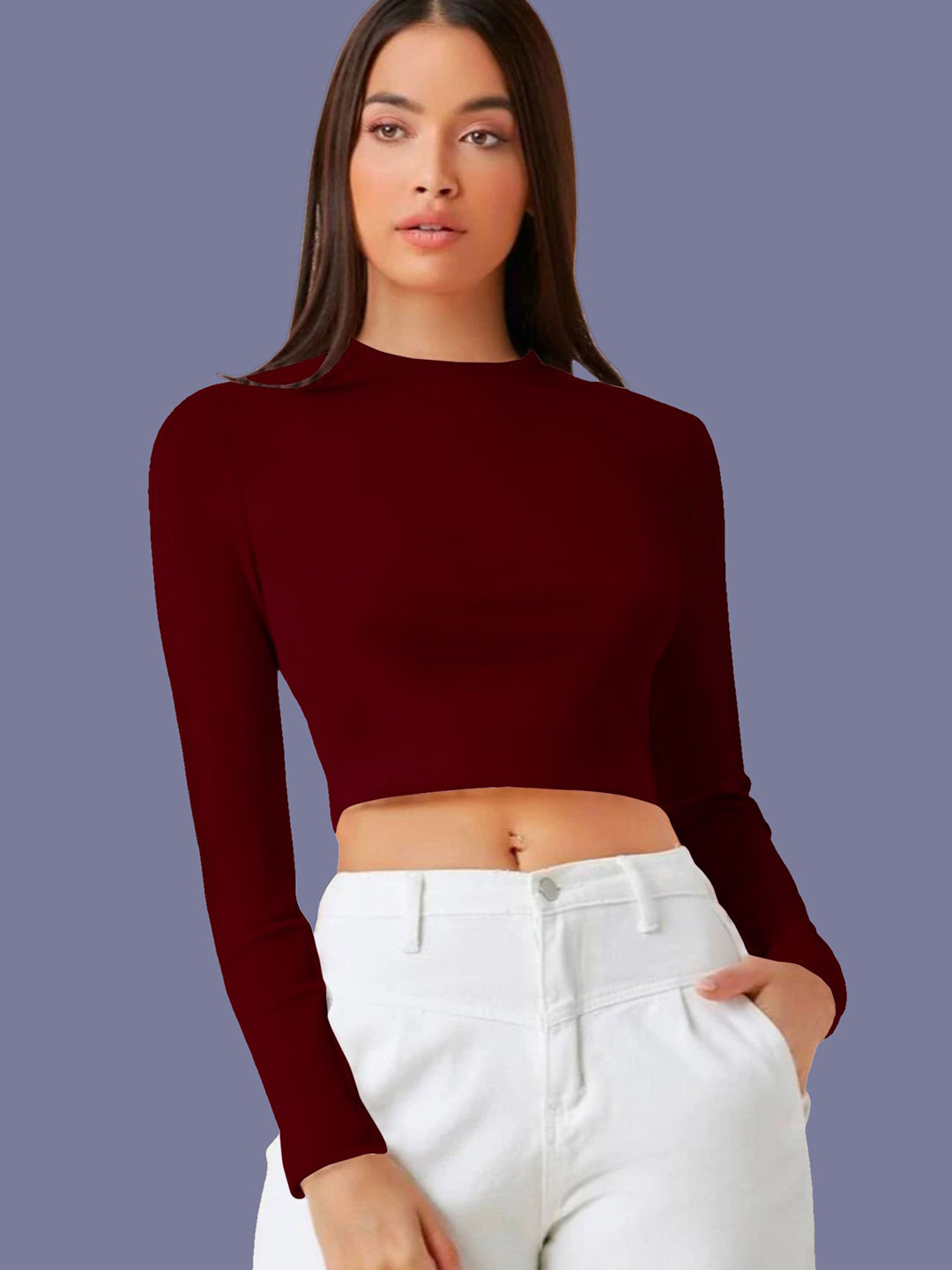 

Dream Beauty Fashion Top, Maroon