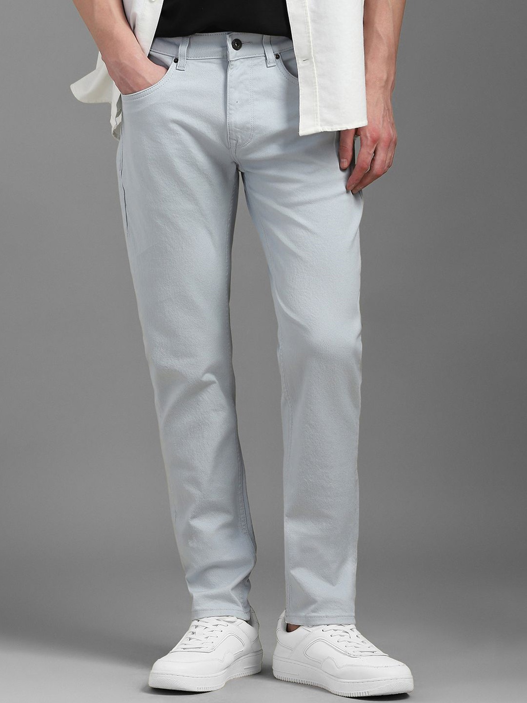 

Louis Philippe Jeans Men Slim Fit Jeans, Grey