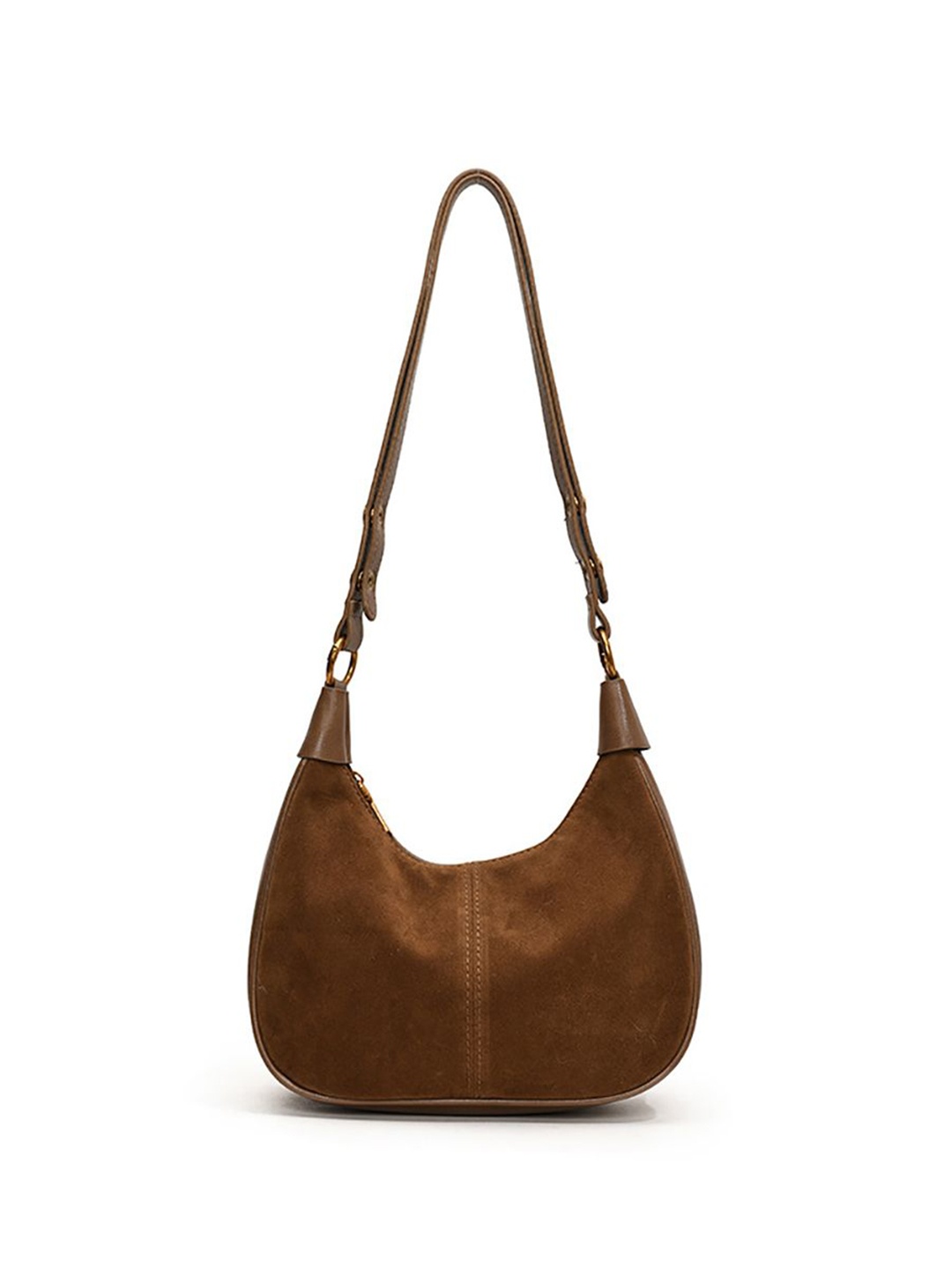 

StyleCast x Revolte PU Half Moon Shoulder Bag, Khaki