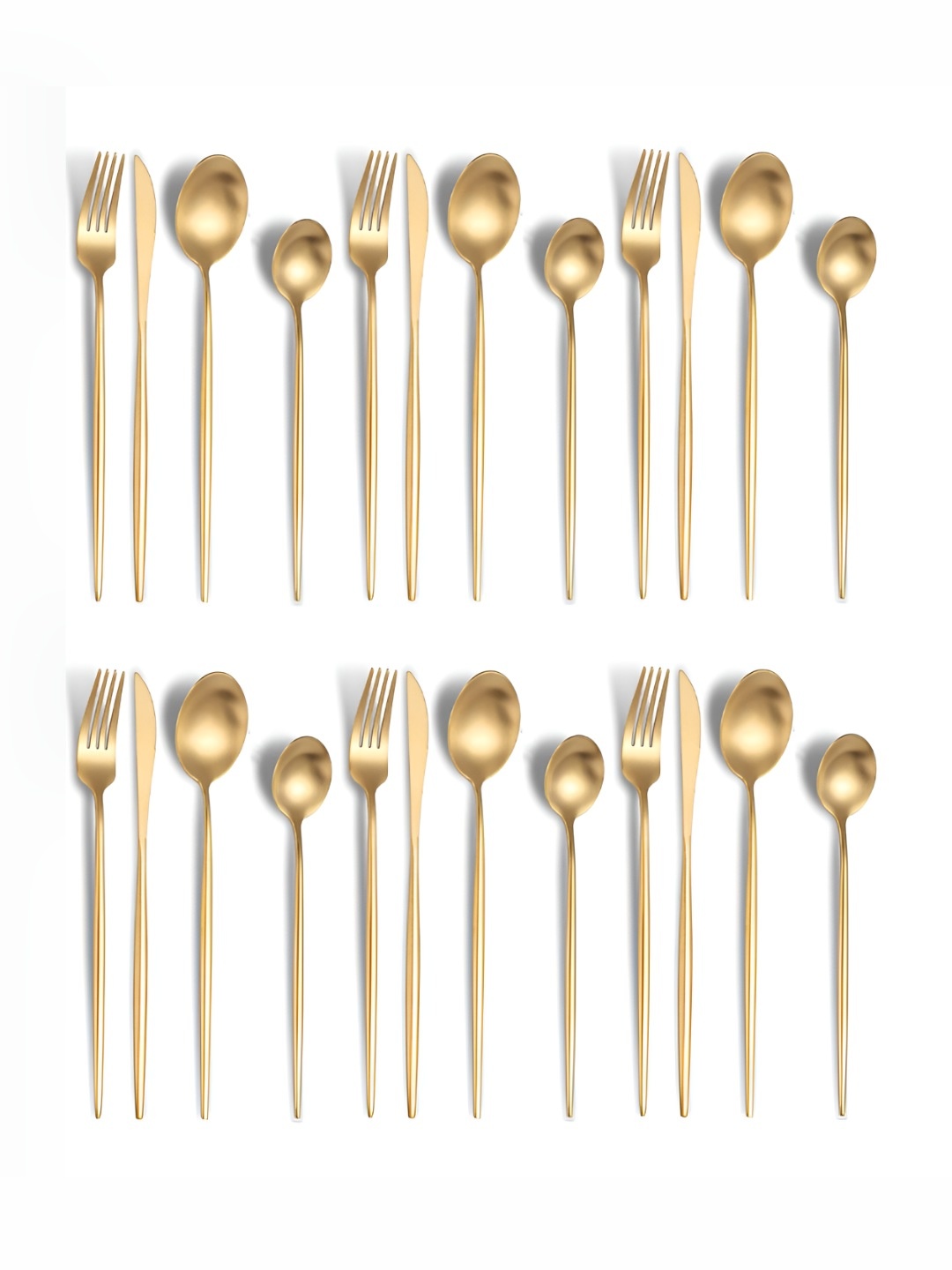 

YELONA 20-Piece Aurum Gold Silverware Flatware Cutlery Set